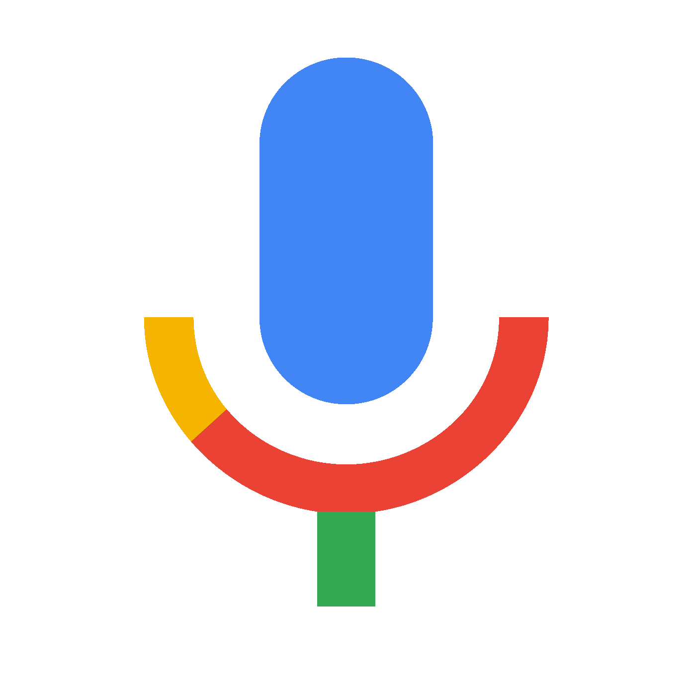 Google Microphone Icon